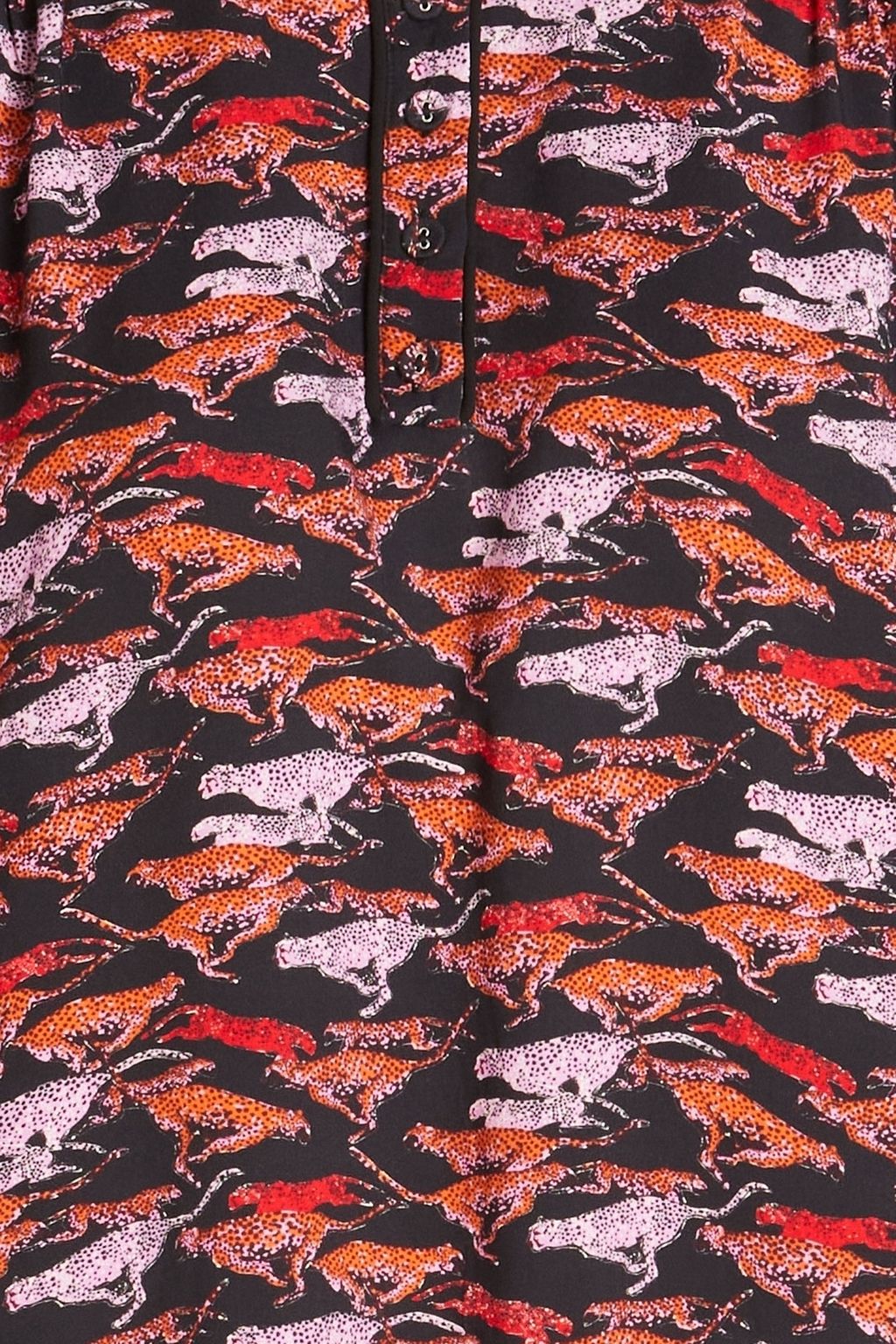 HOFMANN COPENHAGEN Ruffled printed woven blouse