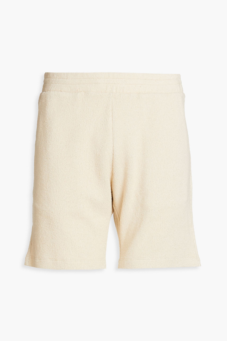 Paul Smith Cotton-blend Bouclé Shorts In Cream