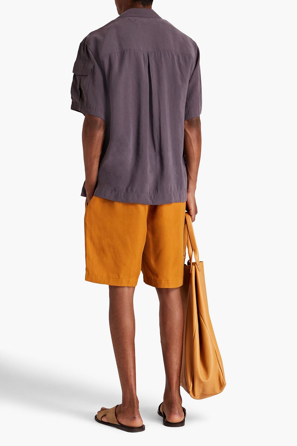 PAUL SMITH Washed modal-blend shirt