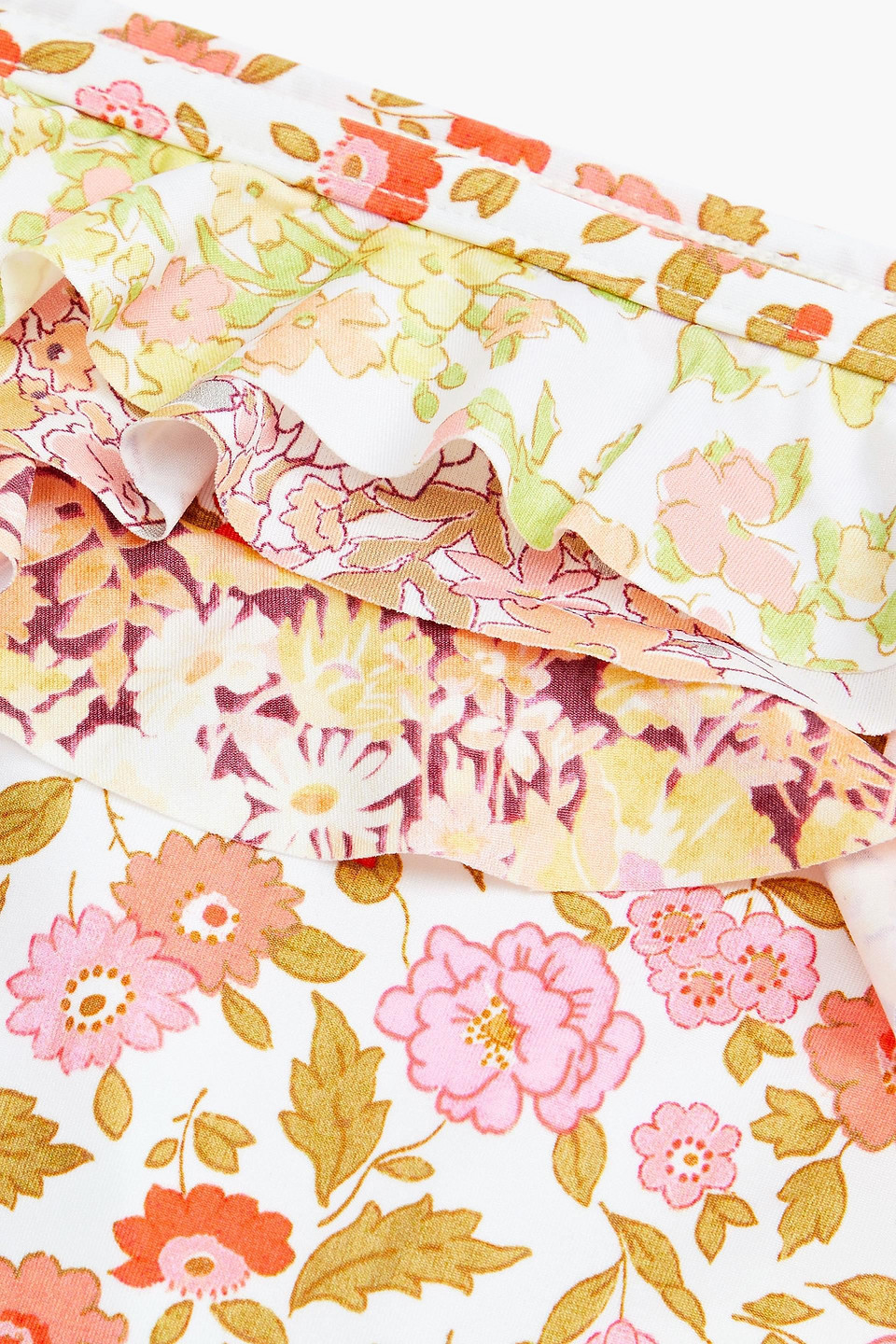  Zimmermann - Kids Goldie Bikini-höschen Mit Floralem Print Und Rüschen - Pink - 1 Year 