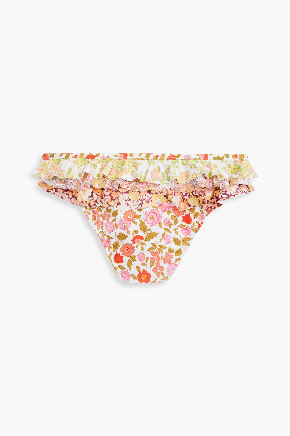  Zimmermann - Kids Goldie Bikini-höschen Mit Floralem Print Und Rüschen - Pink - 1 Year 