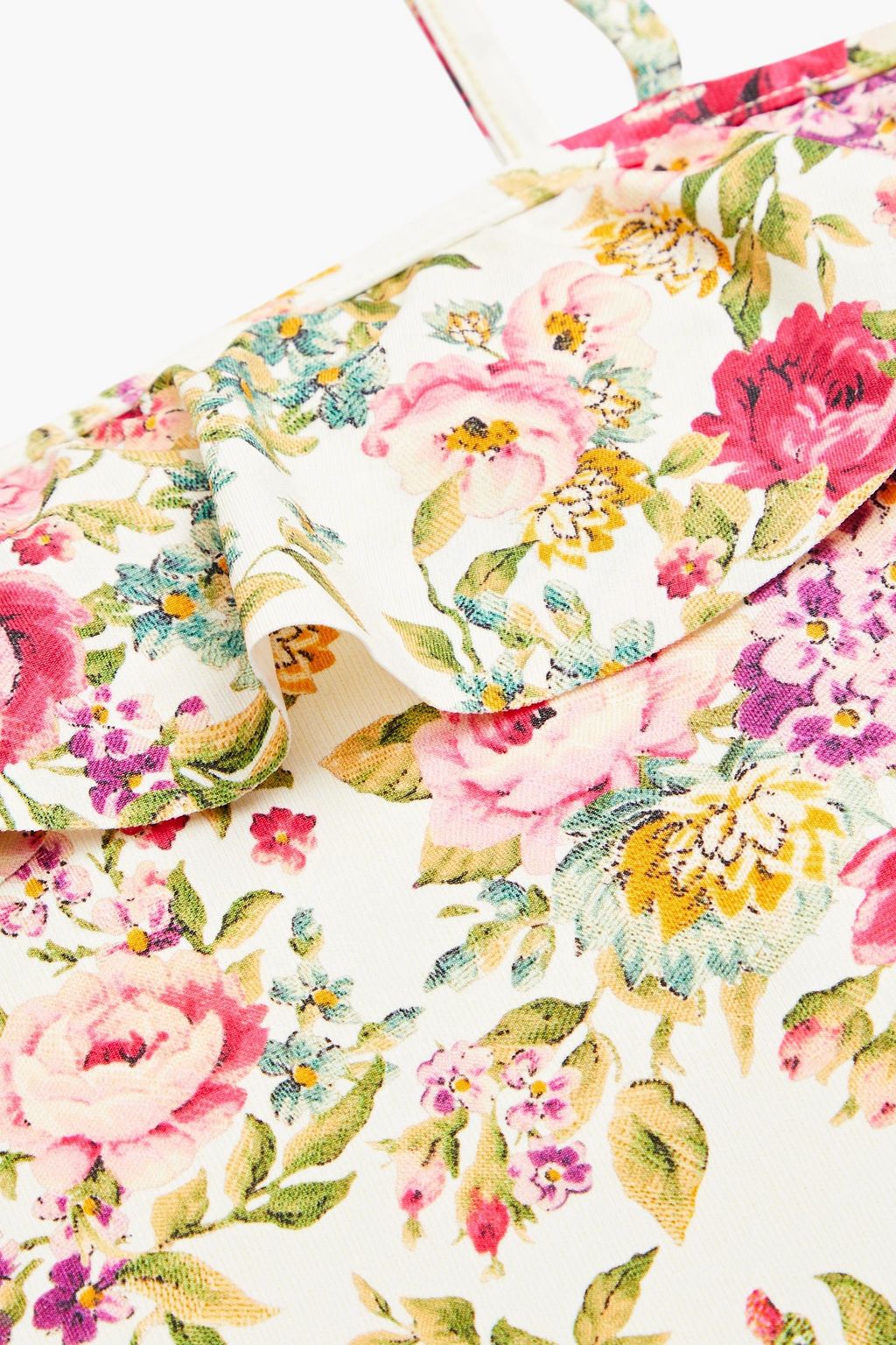 ZIMMERMANN Kids Honour ruffled floral-print swimsuit