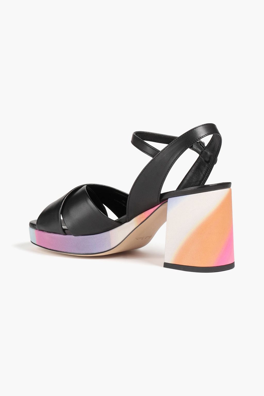 PAUL SMITH Poppy printed leather platform sandals