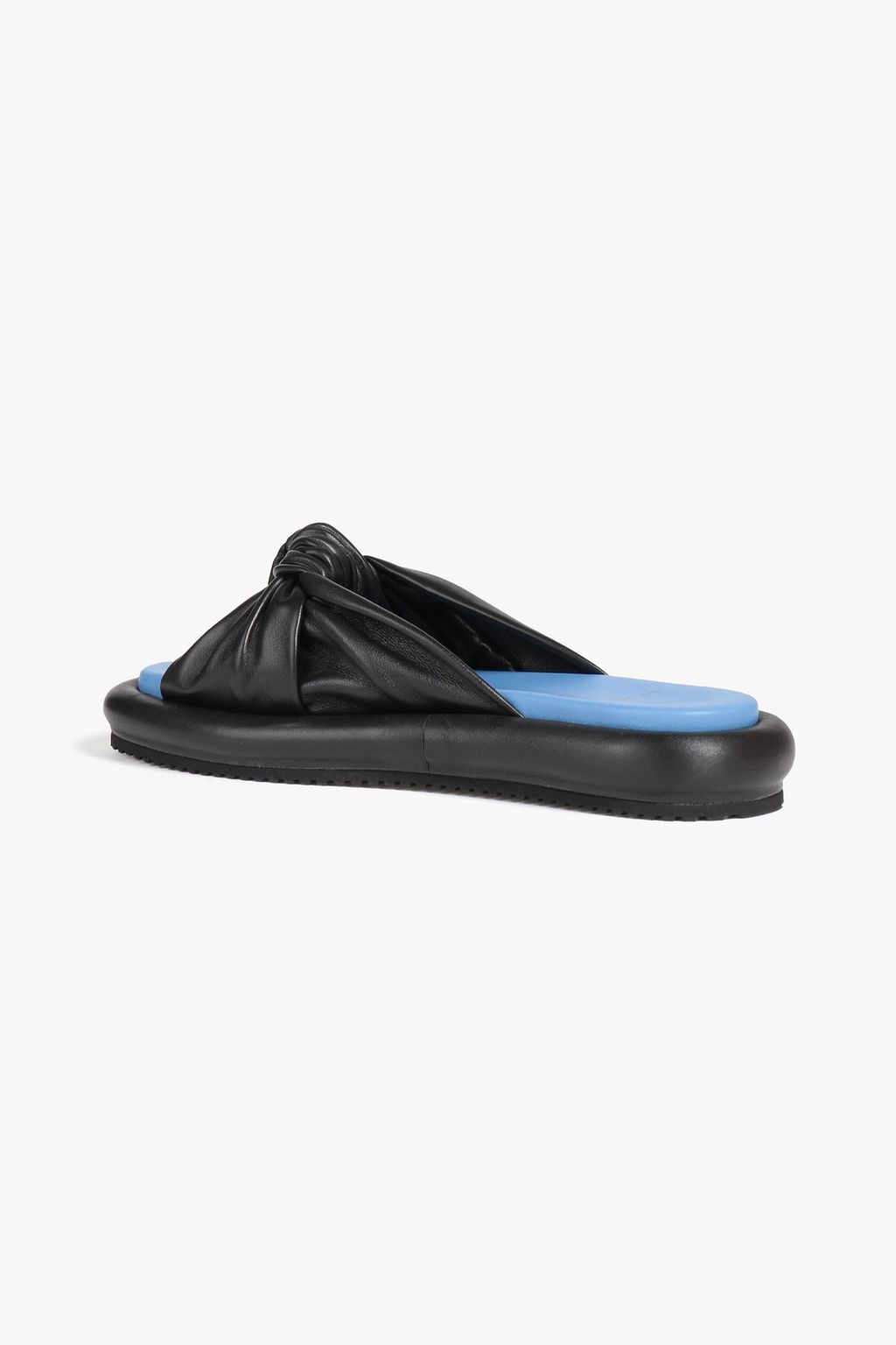 PAUL SMITH Lotus knotted leather slides