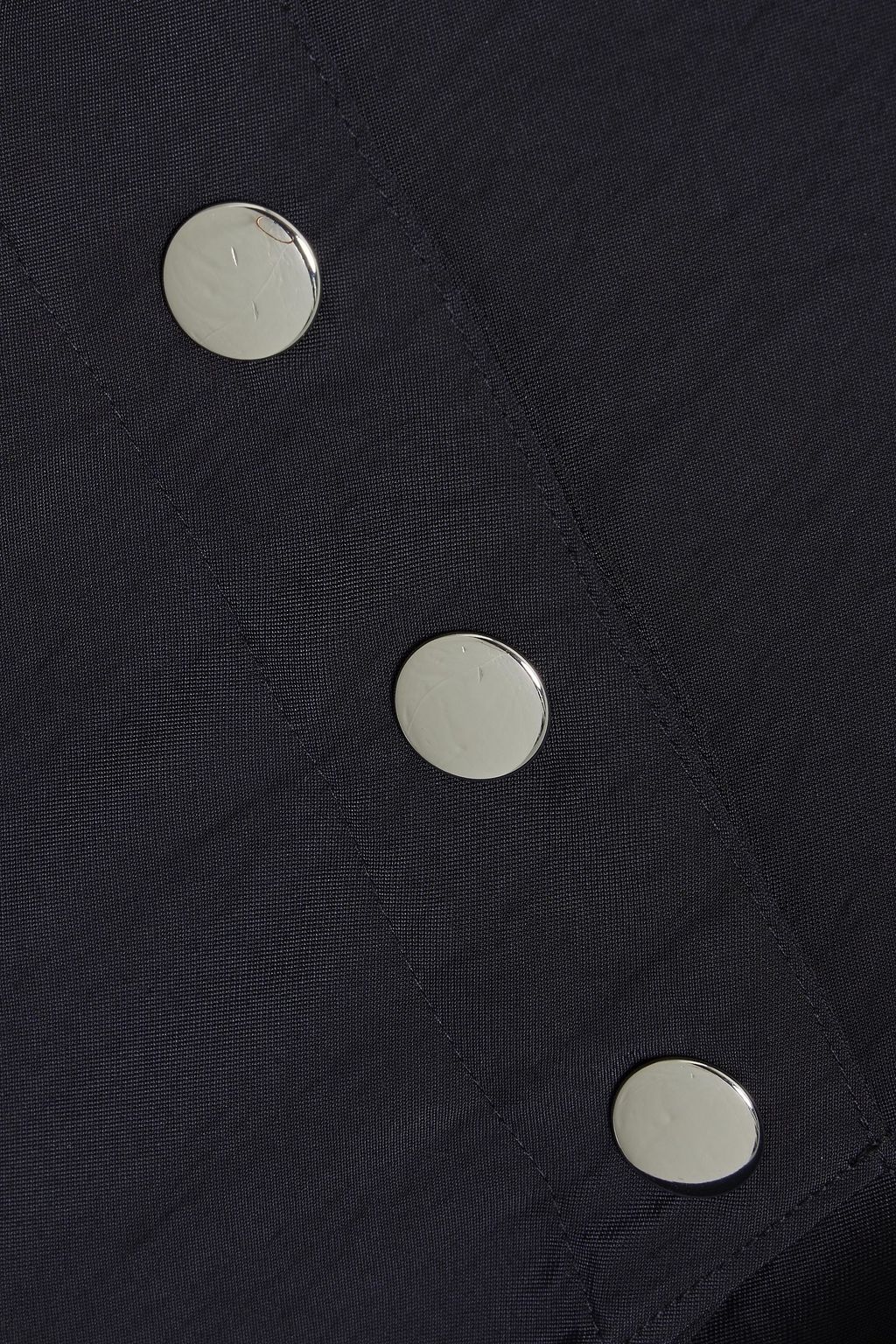 TIBI Asymmetric woven midi dress