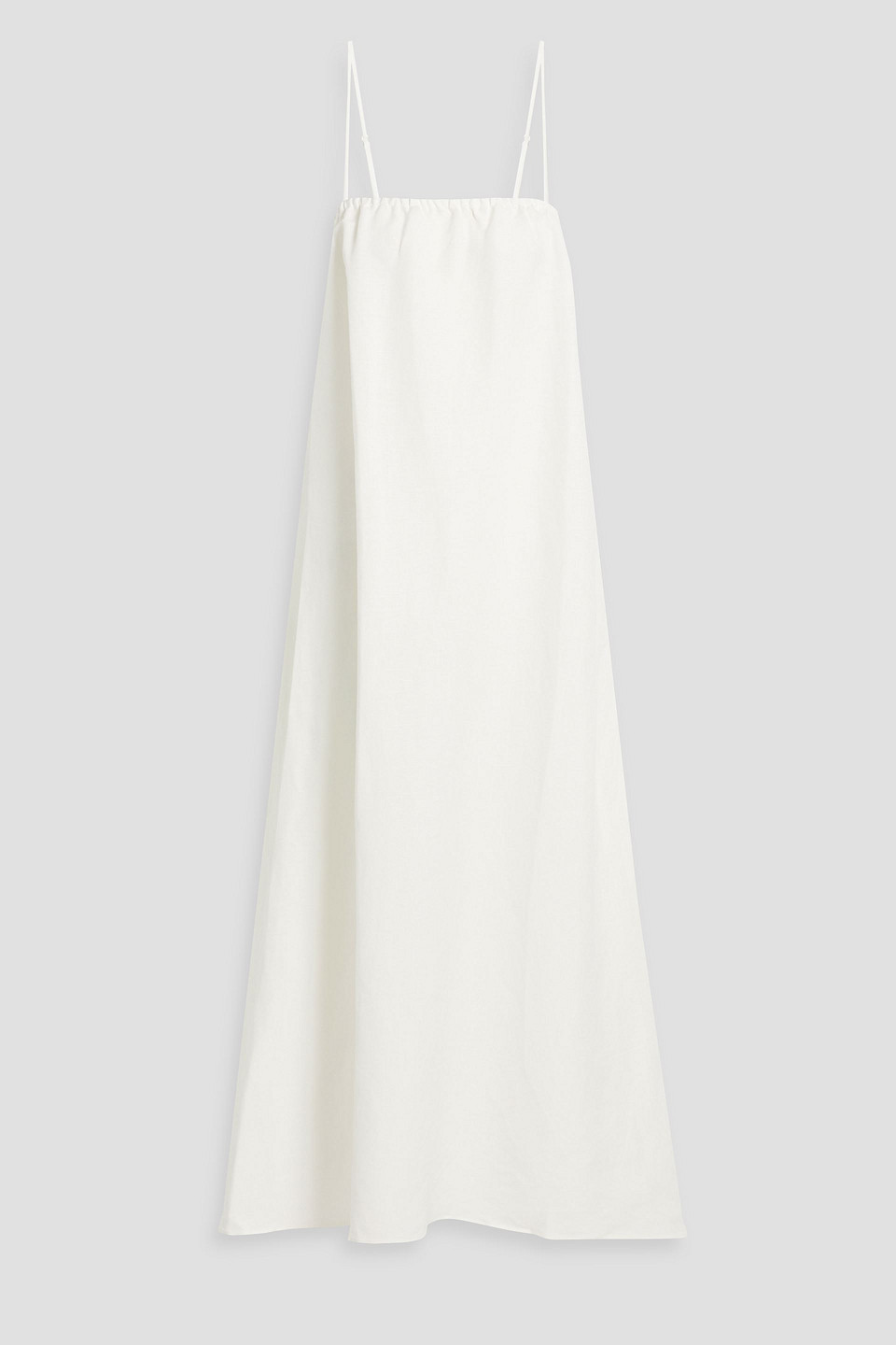 Onia Maxikleid Aus Einer Leinenmischung In Off-white
