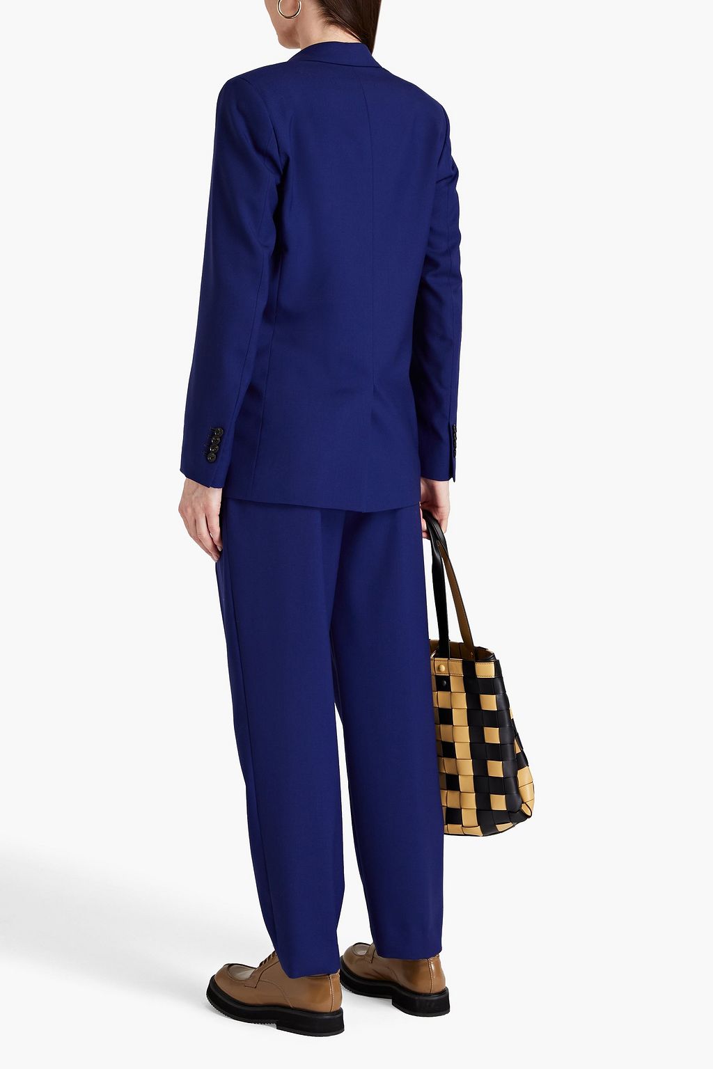 PAUL SMITH Wool-twill blazer