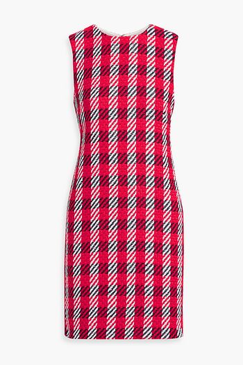 MIU MIU Bow-embellished crepe dress, Sale up to 70% off