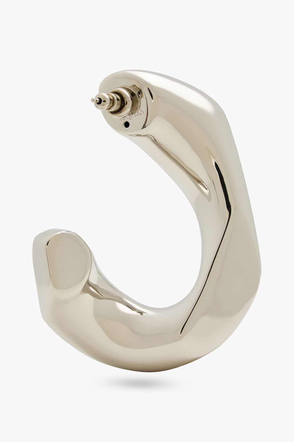 MCQUEEN ピアス シルバートーン