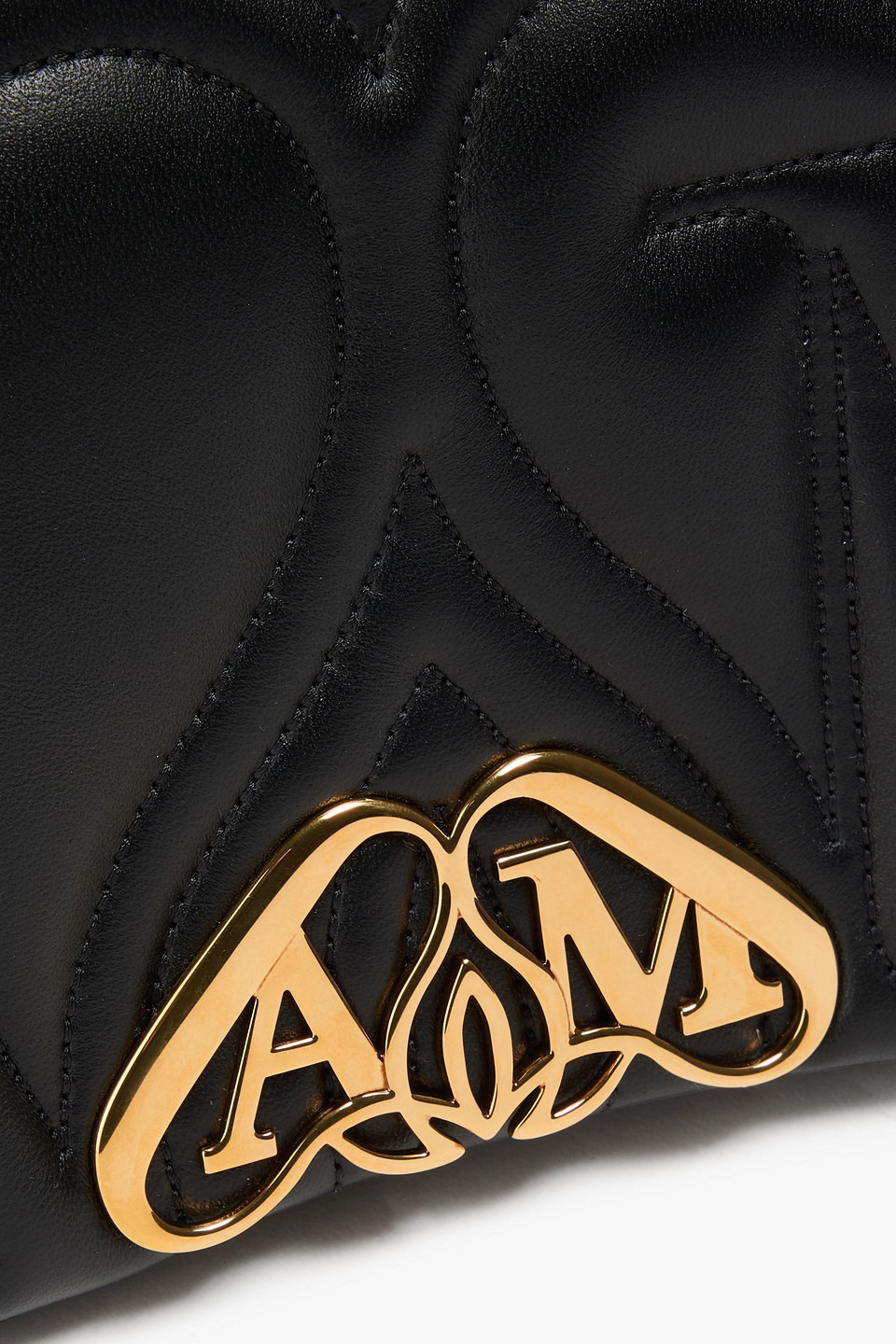 ALEXANDER MCQUEEN QUILTED LEATHER SHOULDER BAG