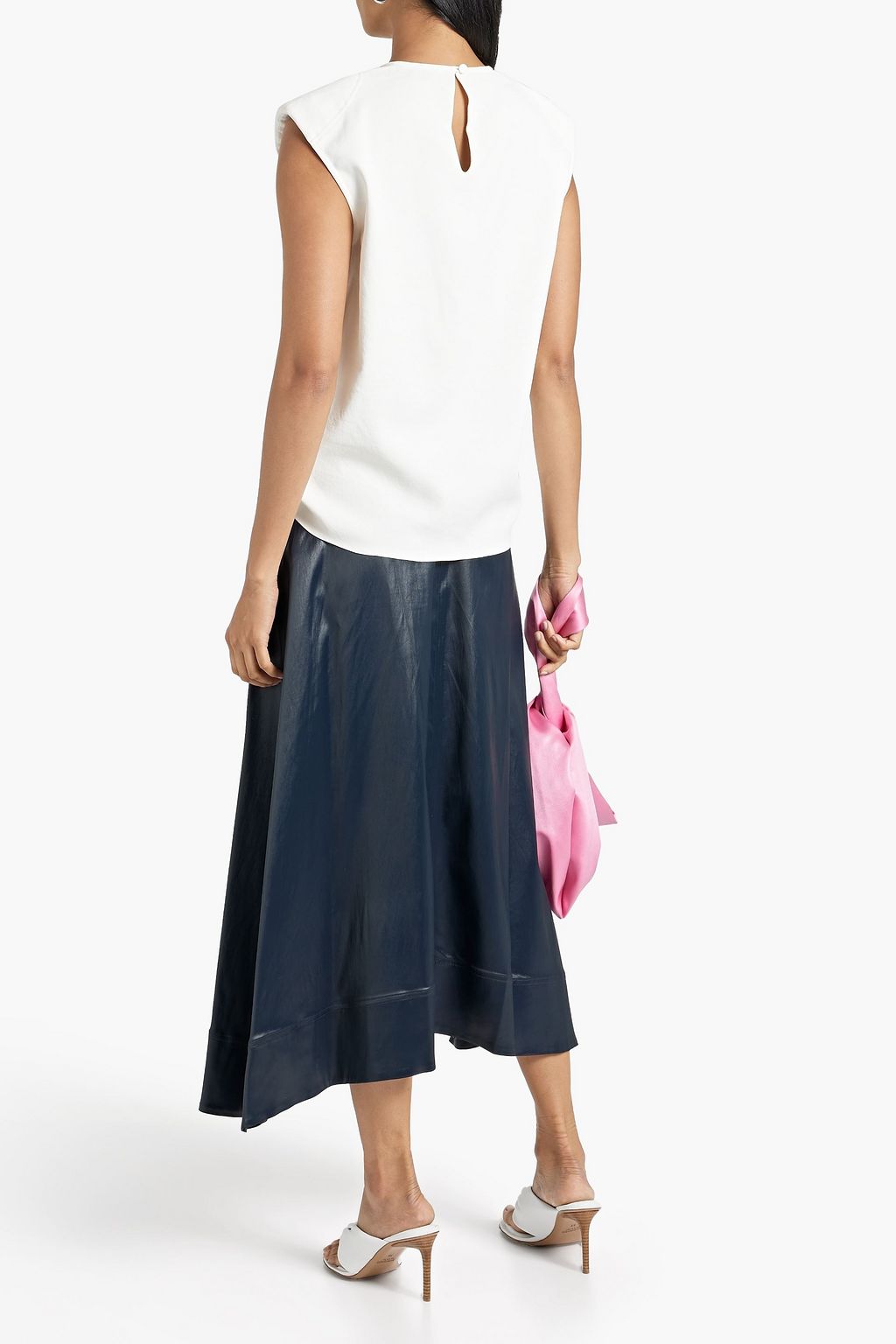 TIBI ジャージー トップス パッド入り