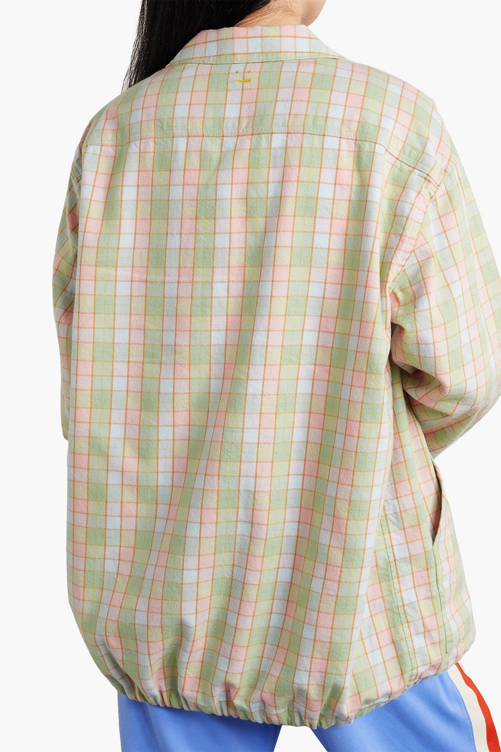 ACNE STUDIOS Checked cotton-flannel shirt