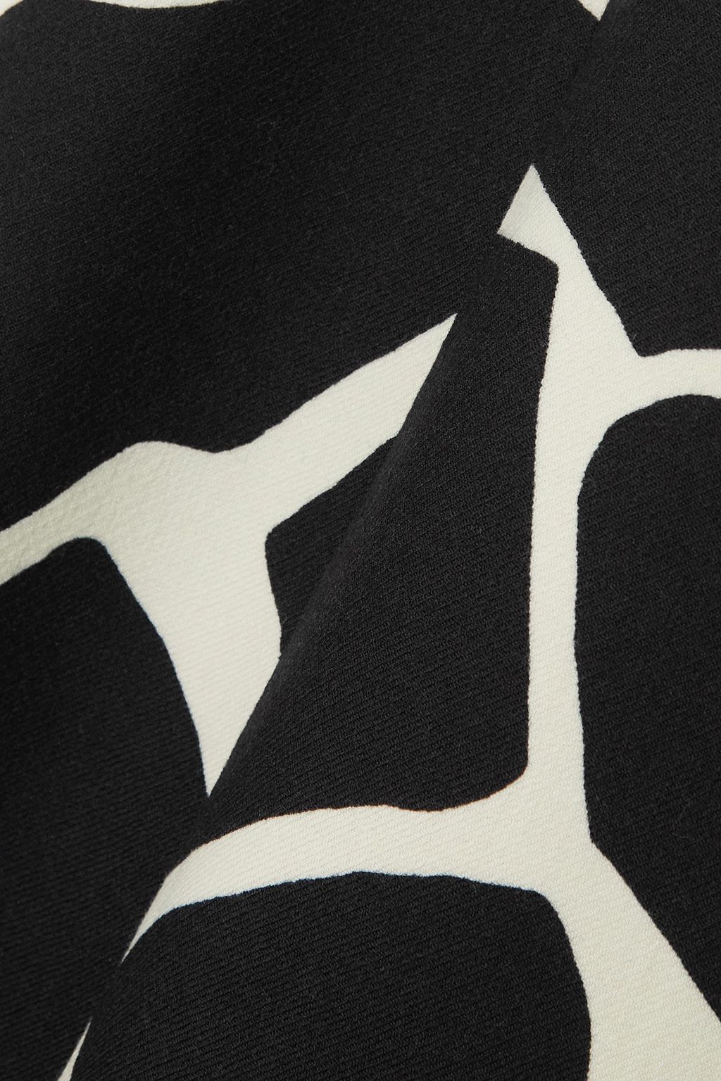 DRIES VAN NOTEN 프린트 울 홀터넥 맥시 드레스