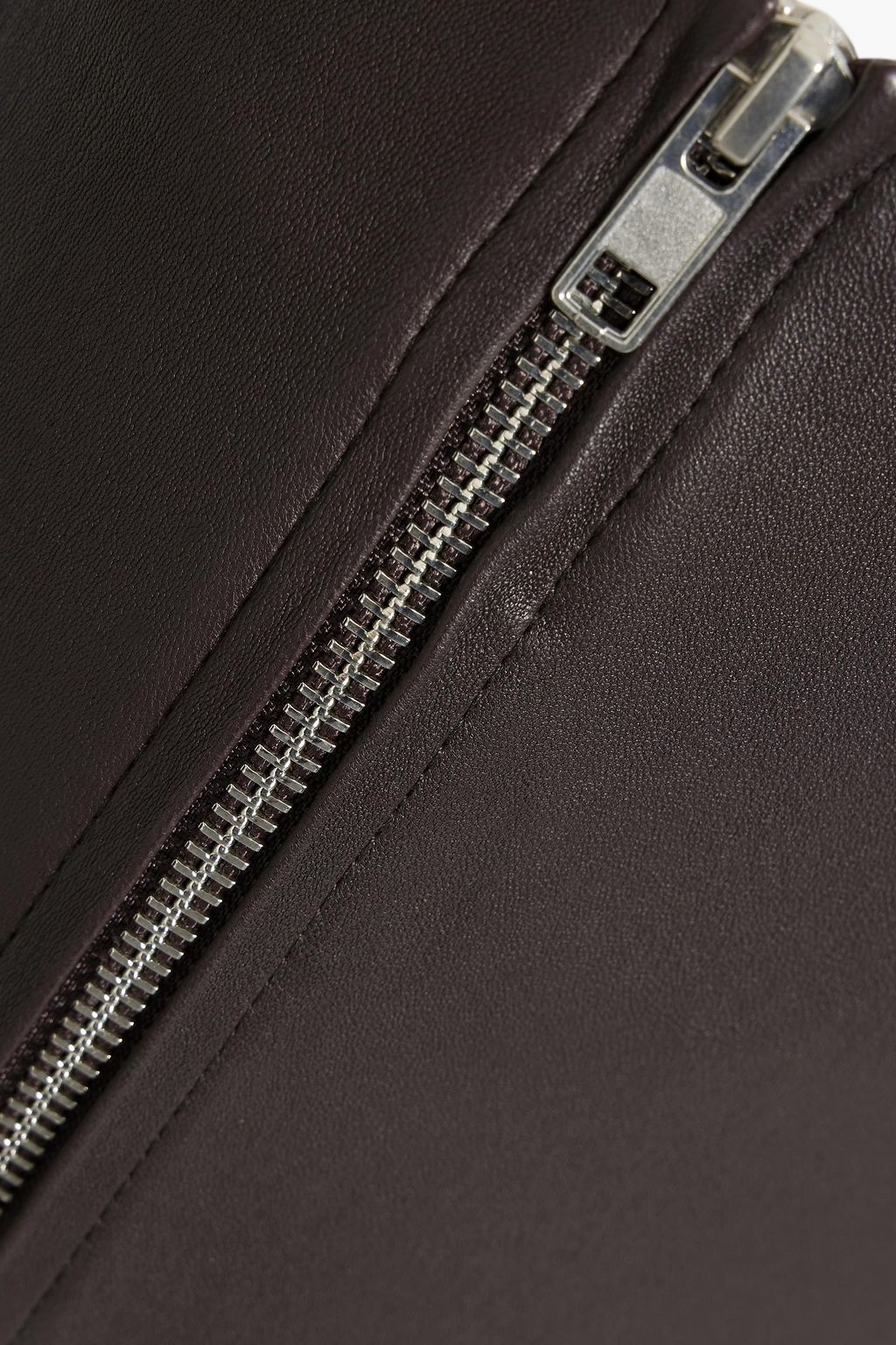 HELMUT LANG Zip-detailed leather skinny pants