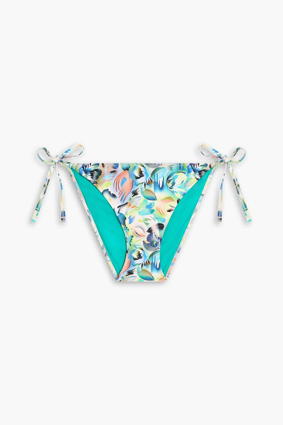 Paul Smith Printed Low-rise Bikini Briefs In Multicolor