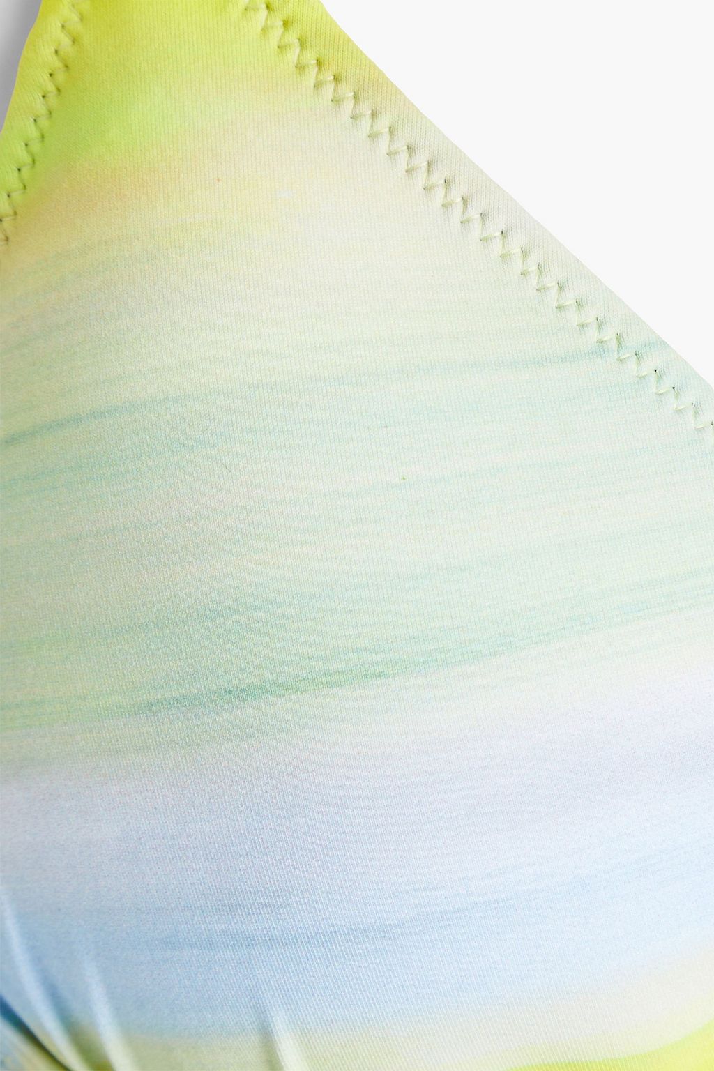 PAUL SMITH Striped triangle bikini top