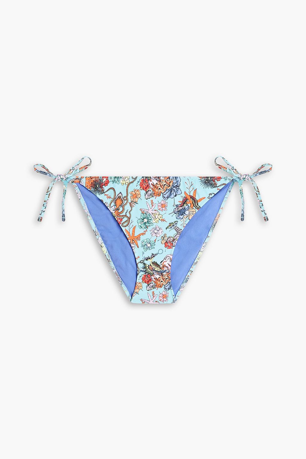 Printed bikini briefs