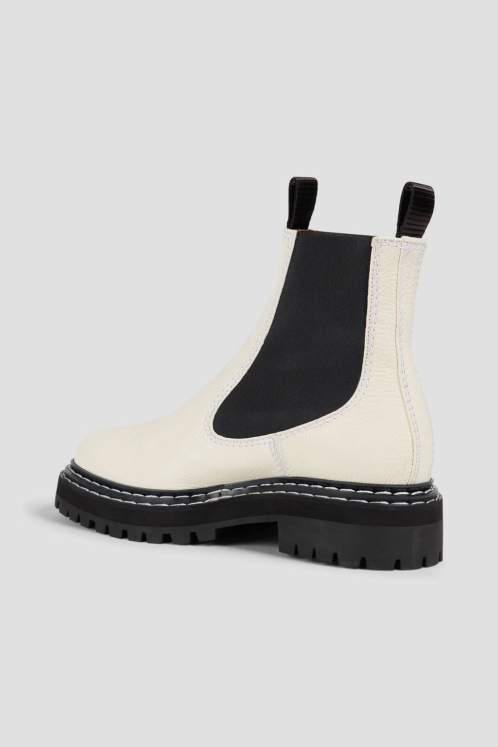 PROENZA SCHOULER Pebbled-leather Chelsea boots