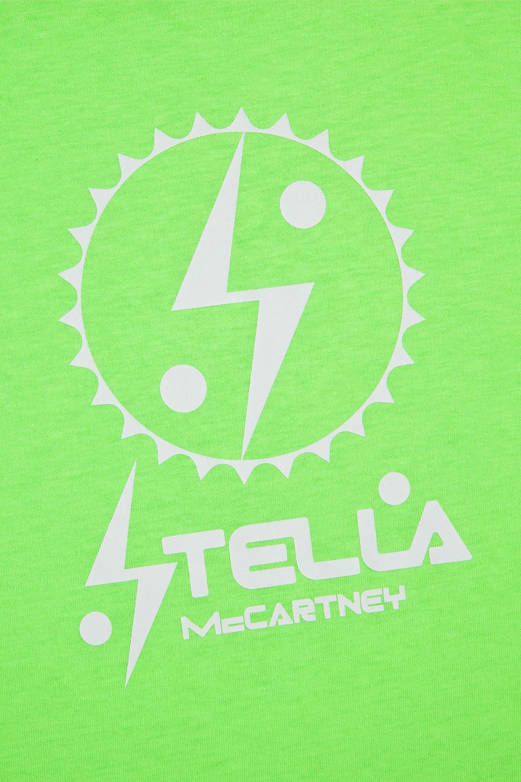 STELLA MCCARTNEY تيشيرت من الجيرسيه القطني مزين بطبعات