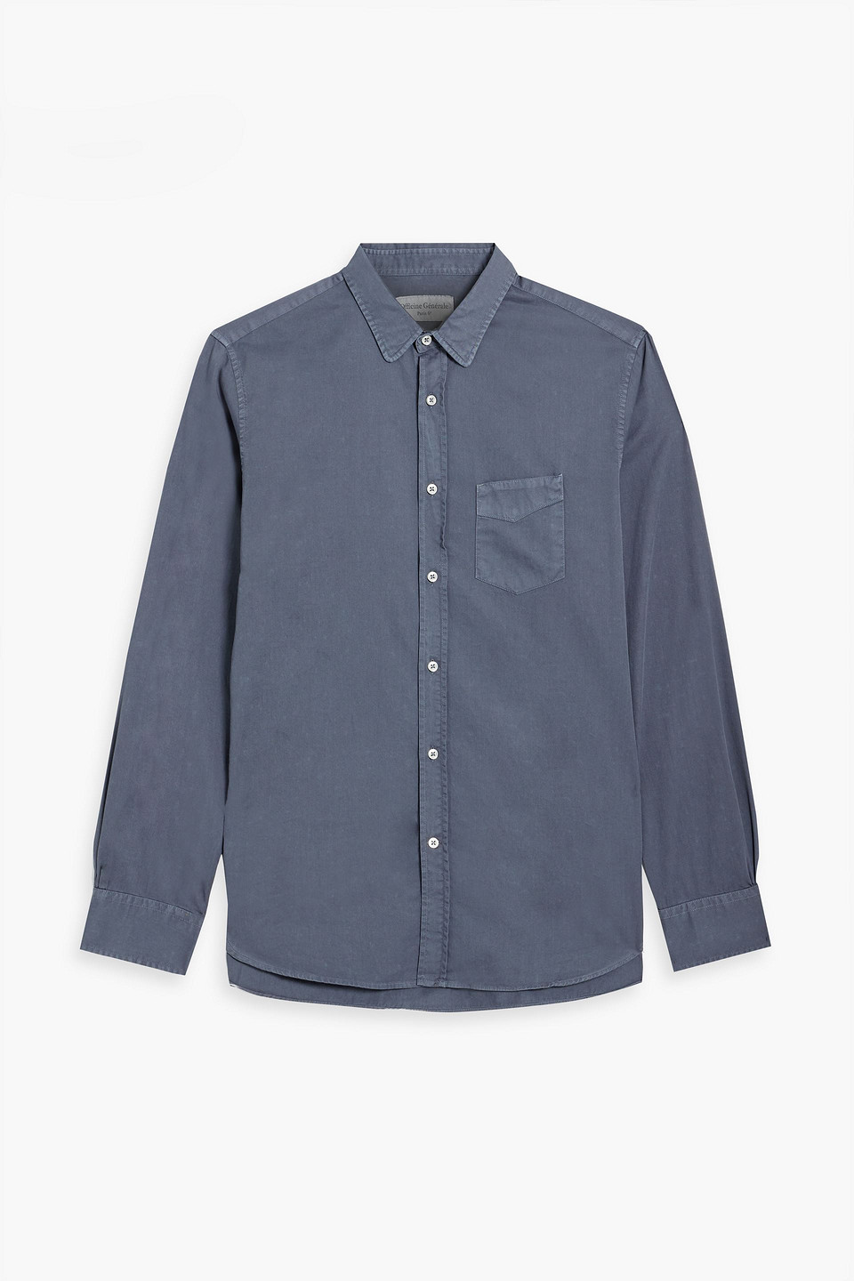 Officine Générale Lipp cotton-twill shirt