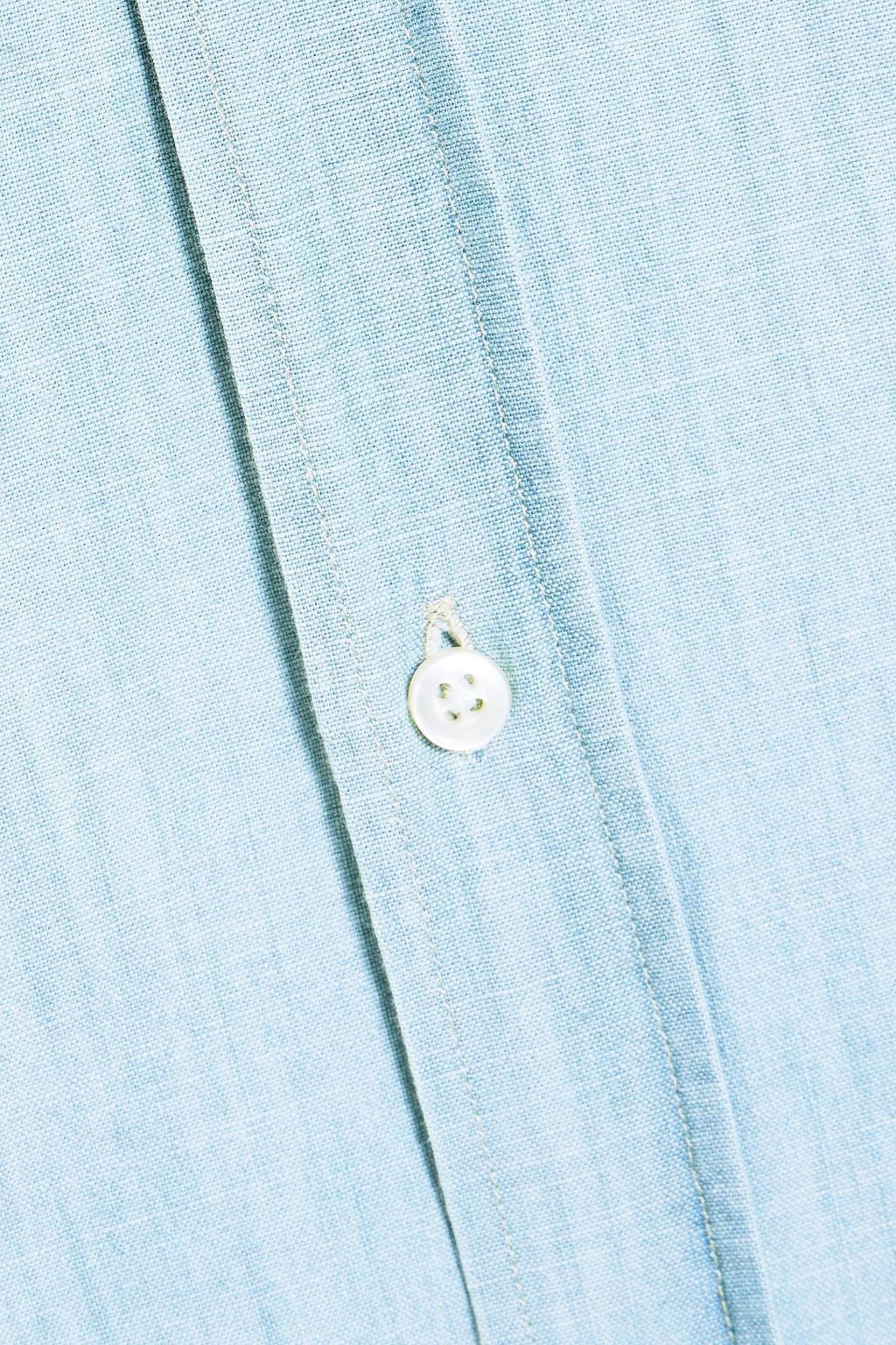 OFFICINE GÉNÉRALE Alex cotton-chambray shirt