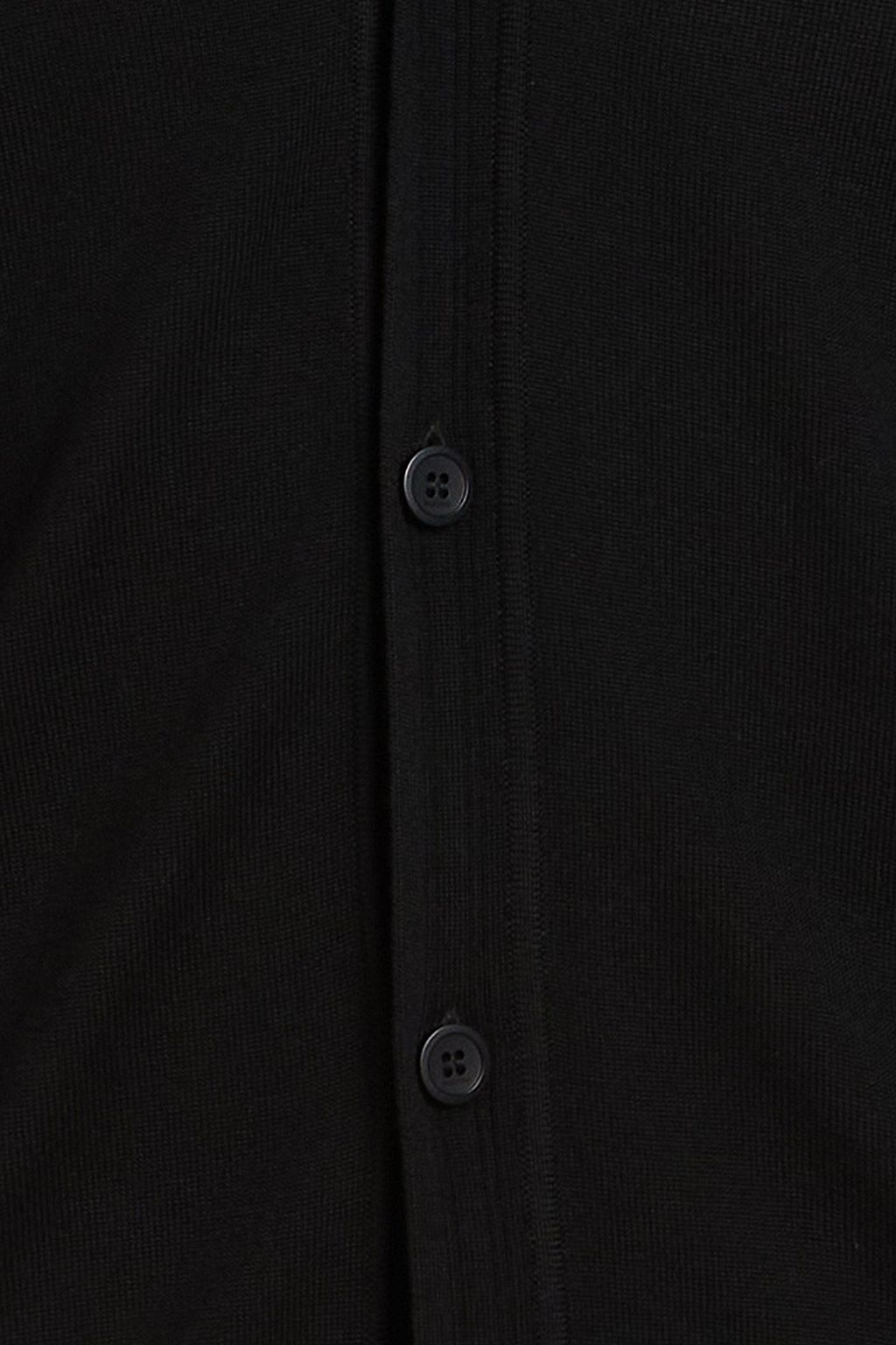 SANDRO Appliquéd wool cardigan