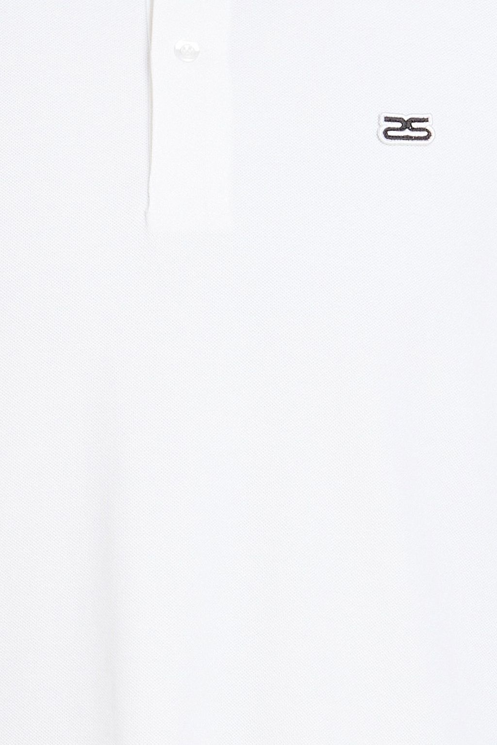 SANDRO Cotton-piqué polo shirt