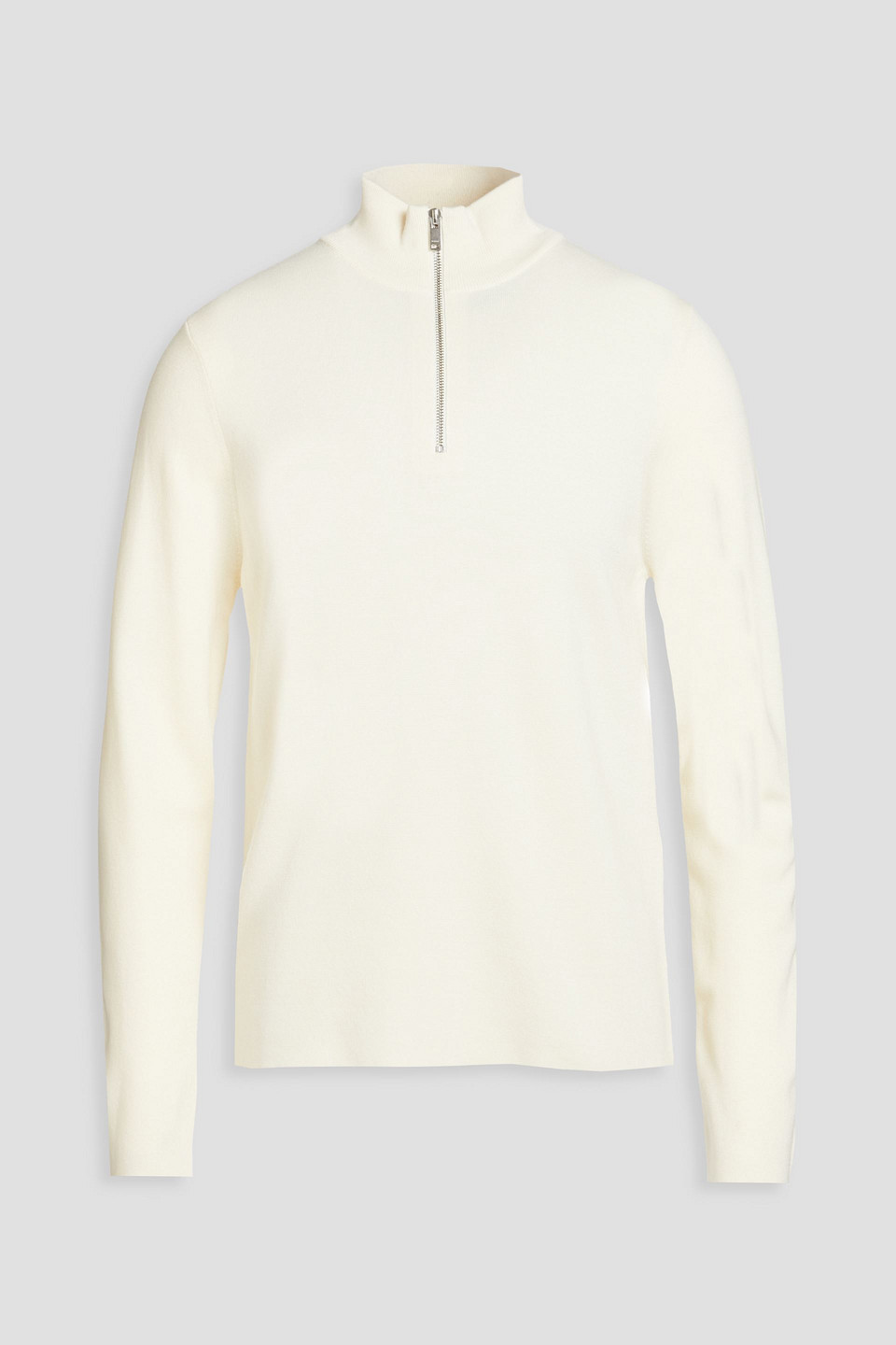 SANDRO WOOL HALF-ZIP jumper