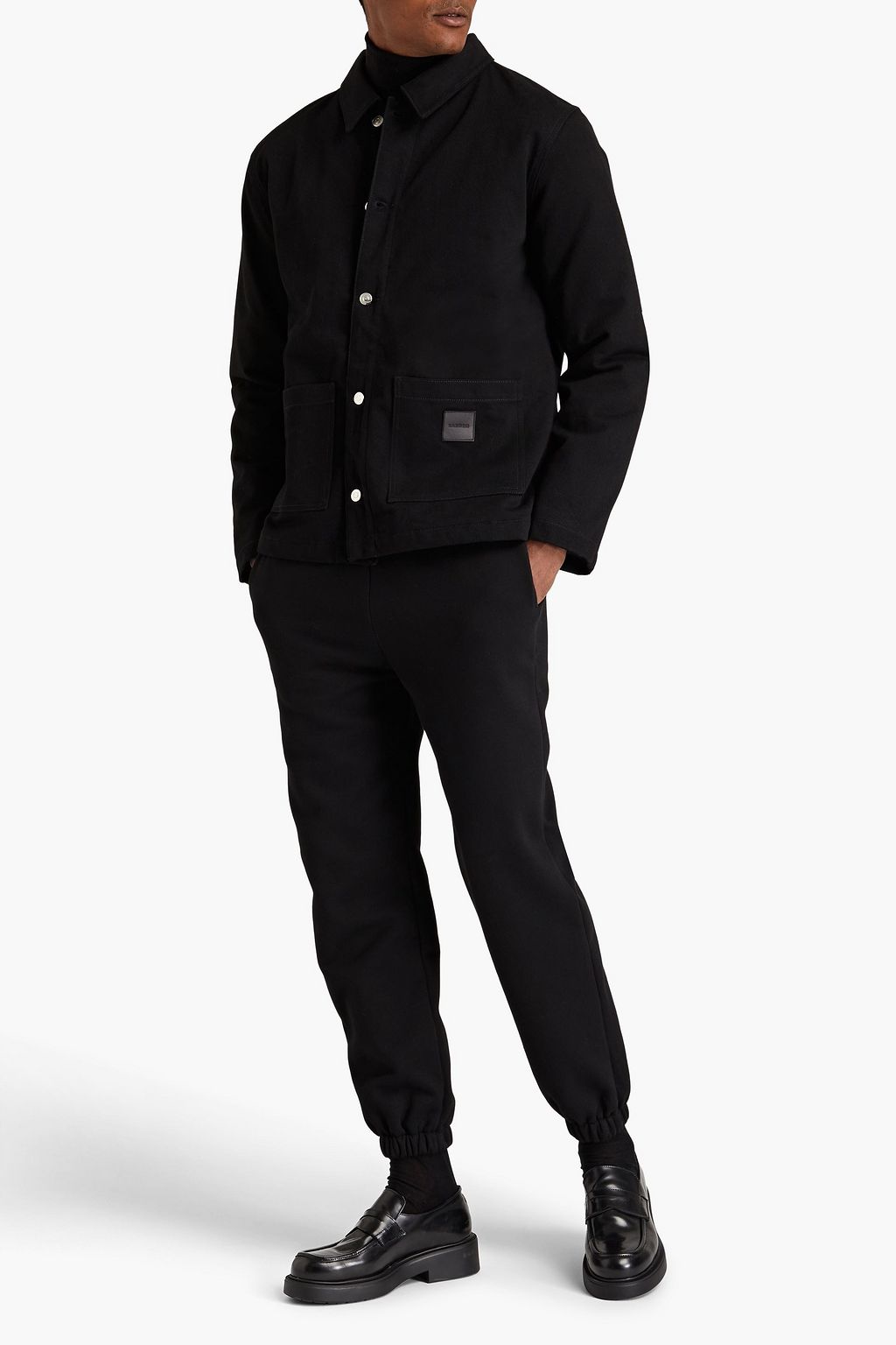 SANDRO Cotton-drill jacket