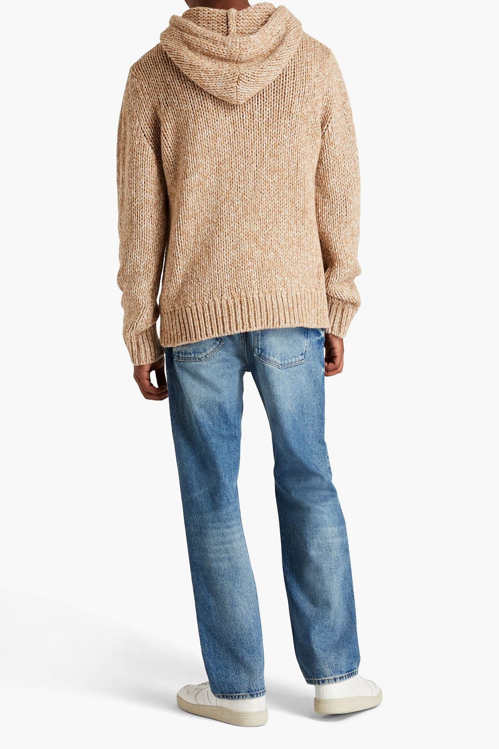 SANDRO Faded denim jeans