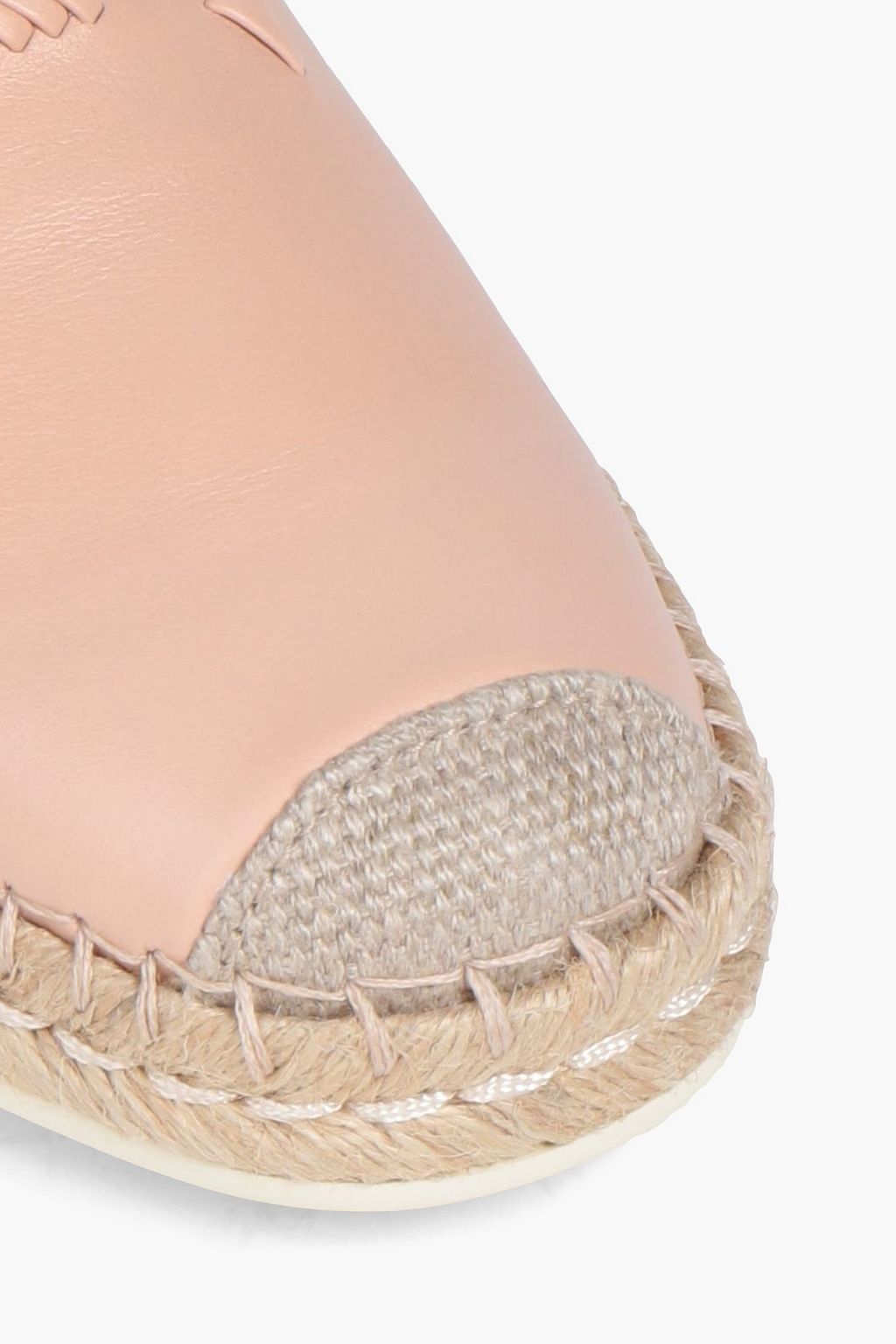 TOD'S 가죽 컬랩서블 힐 에스파드류
