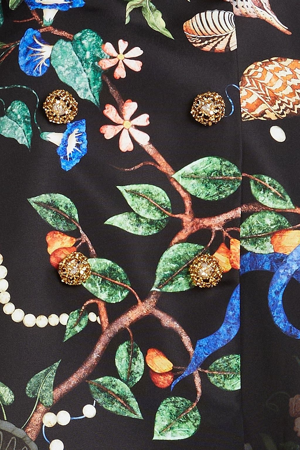 OSCAR DE LA RENTA Printed shell jacket