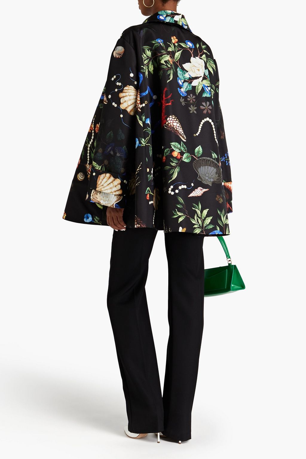 OSCAR DE LA RENTA Printed shell jacket