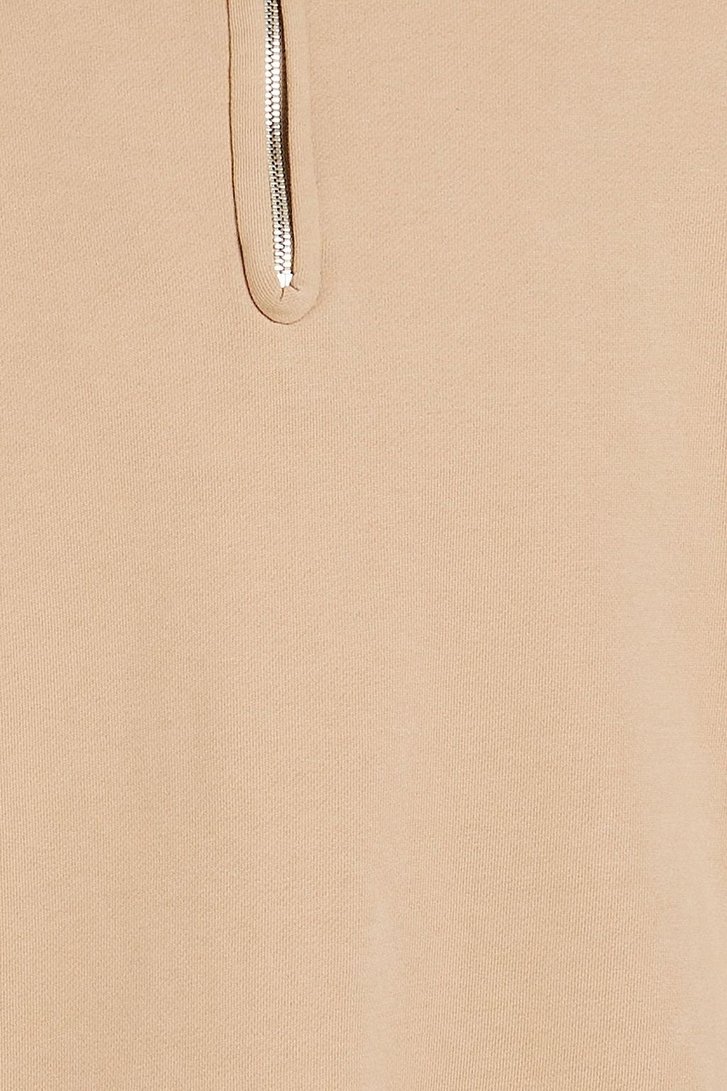 SANDRO French cotton-terry sweatshirt