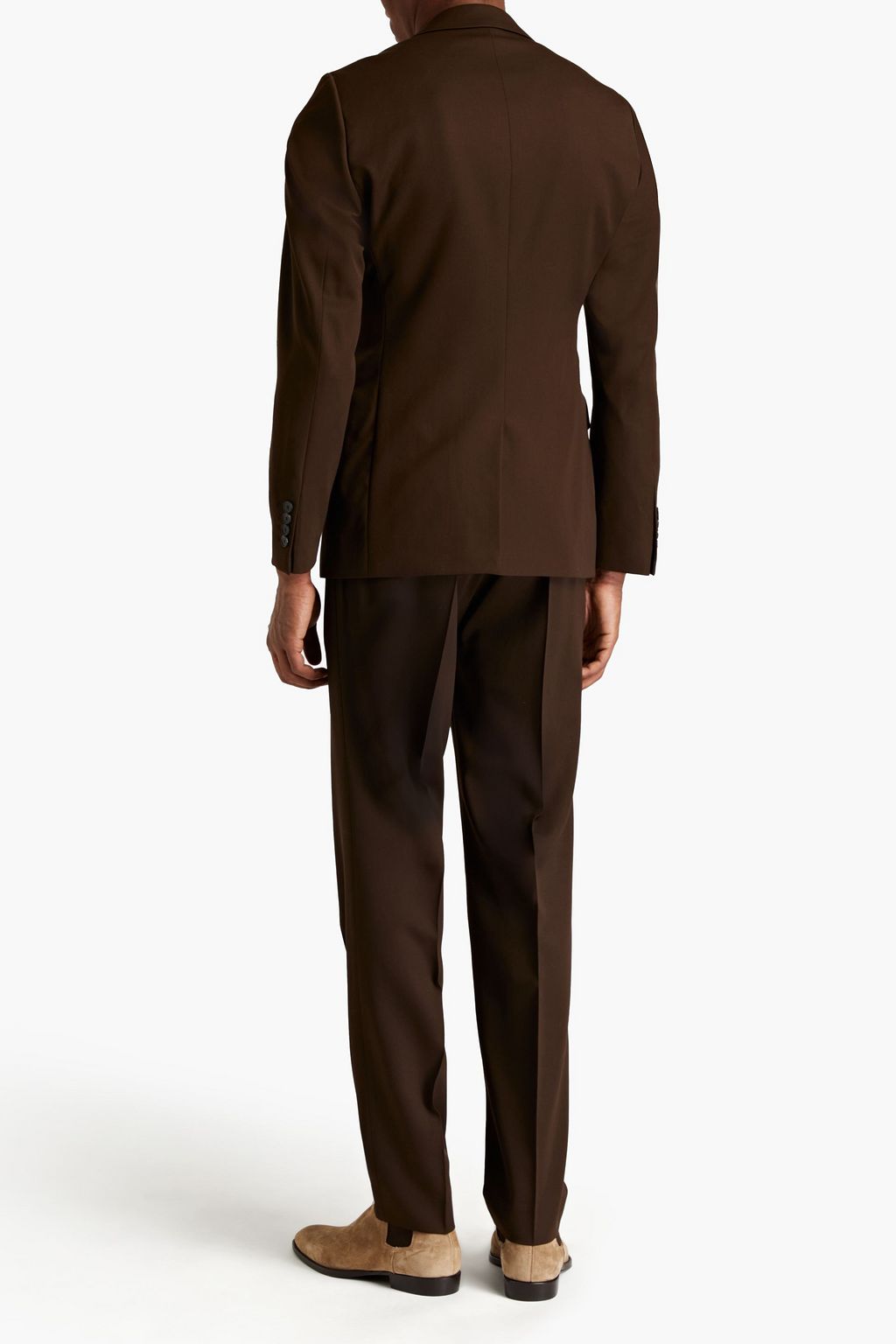 SANDRO Wool-twill blazer