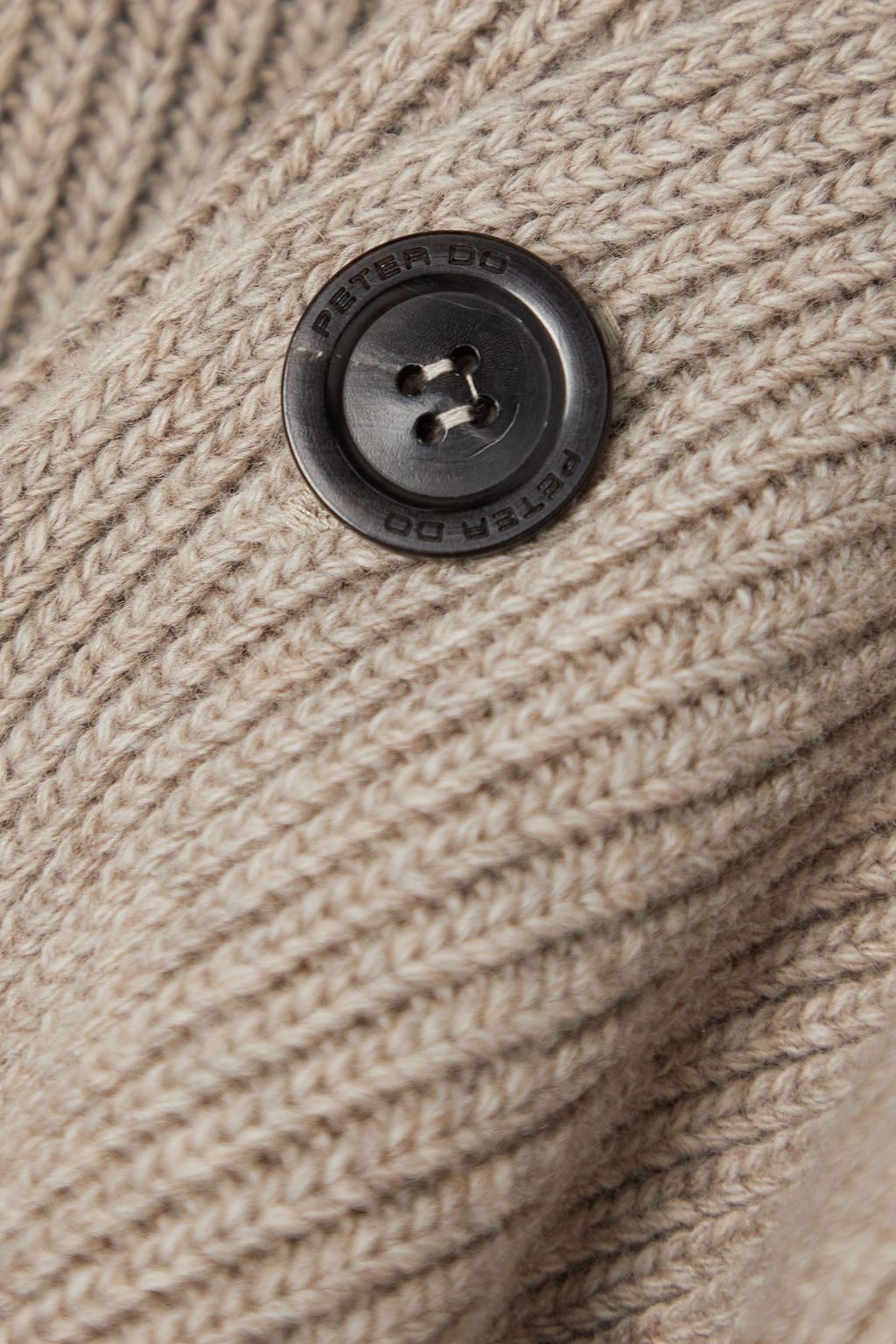 PETER DO Ribbed merino wool and cashmere-blend sweater