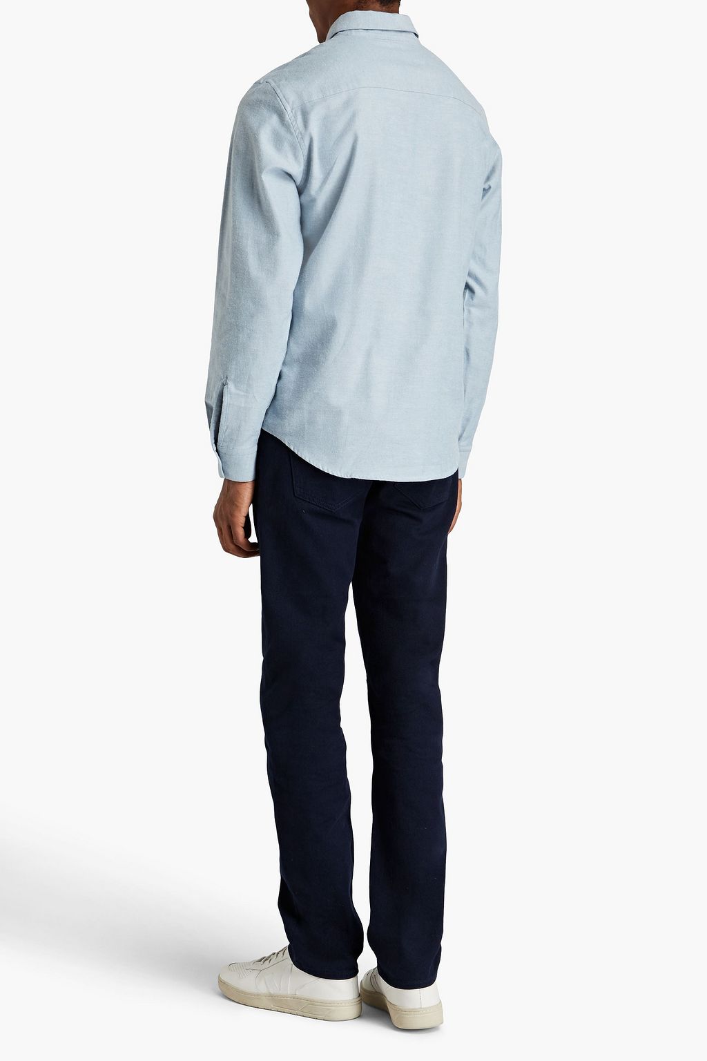 SANDRO Cotton-flannel shirt