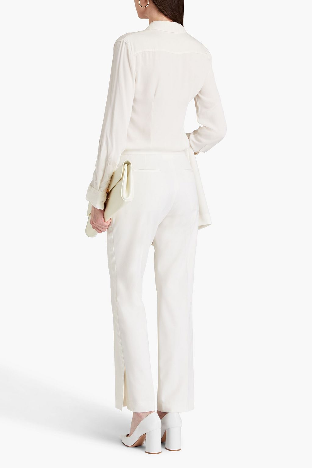 PAUL SMITH Wool-blend tapered pants