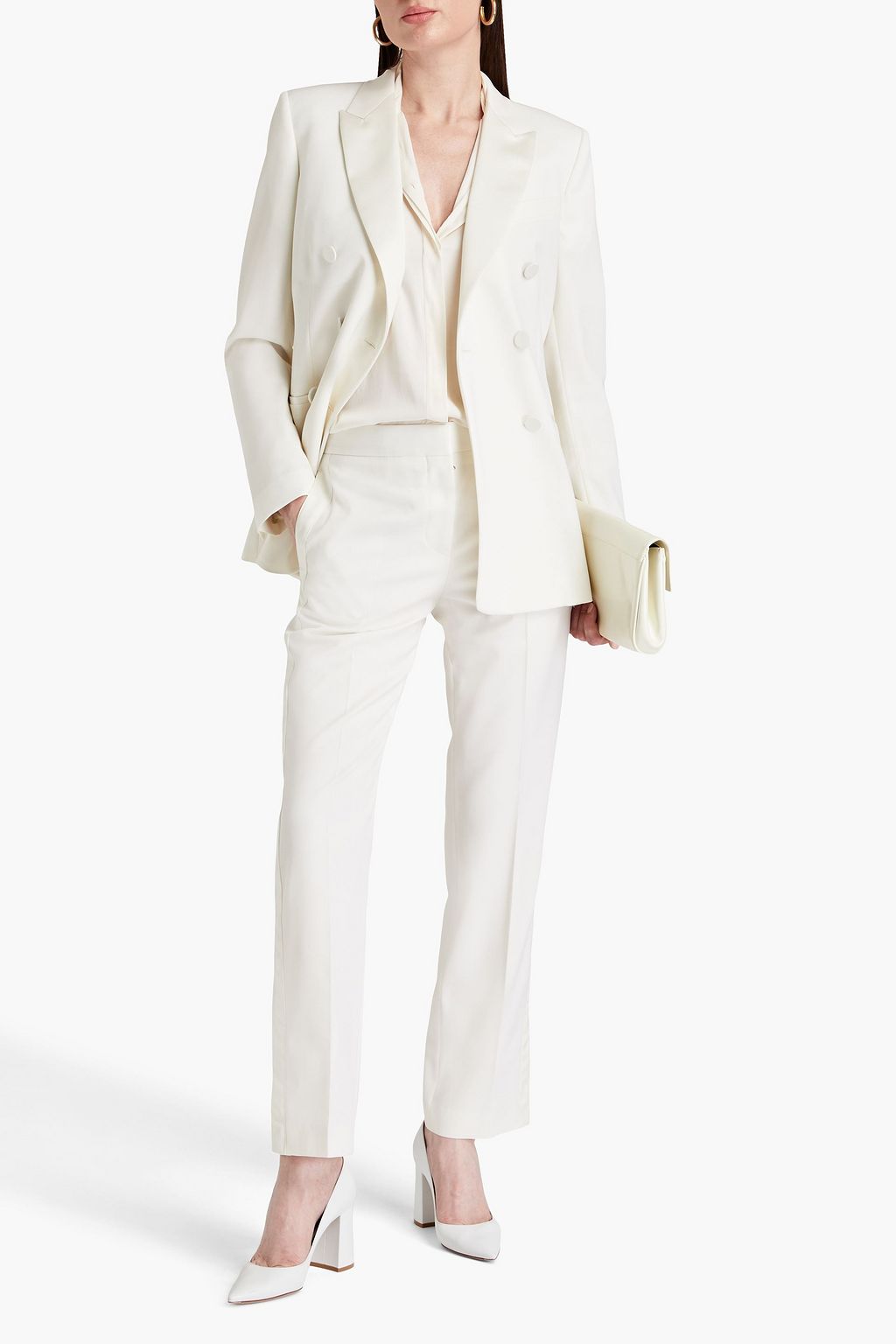 PAUL SMITH Wool-blend tapered pants