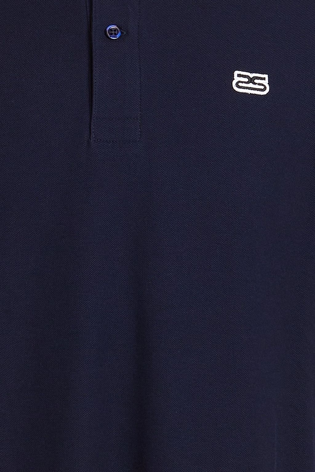 SANDRO Cotton-piqué polo shirt
