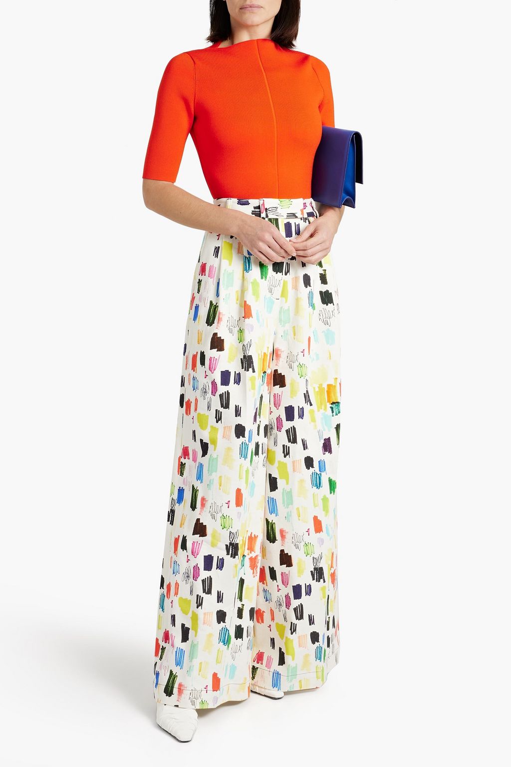 PROENZA SCHOULER توب من نسيج محبوك مرن