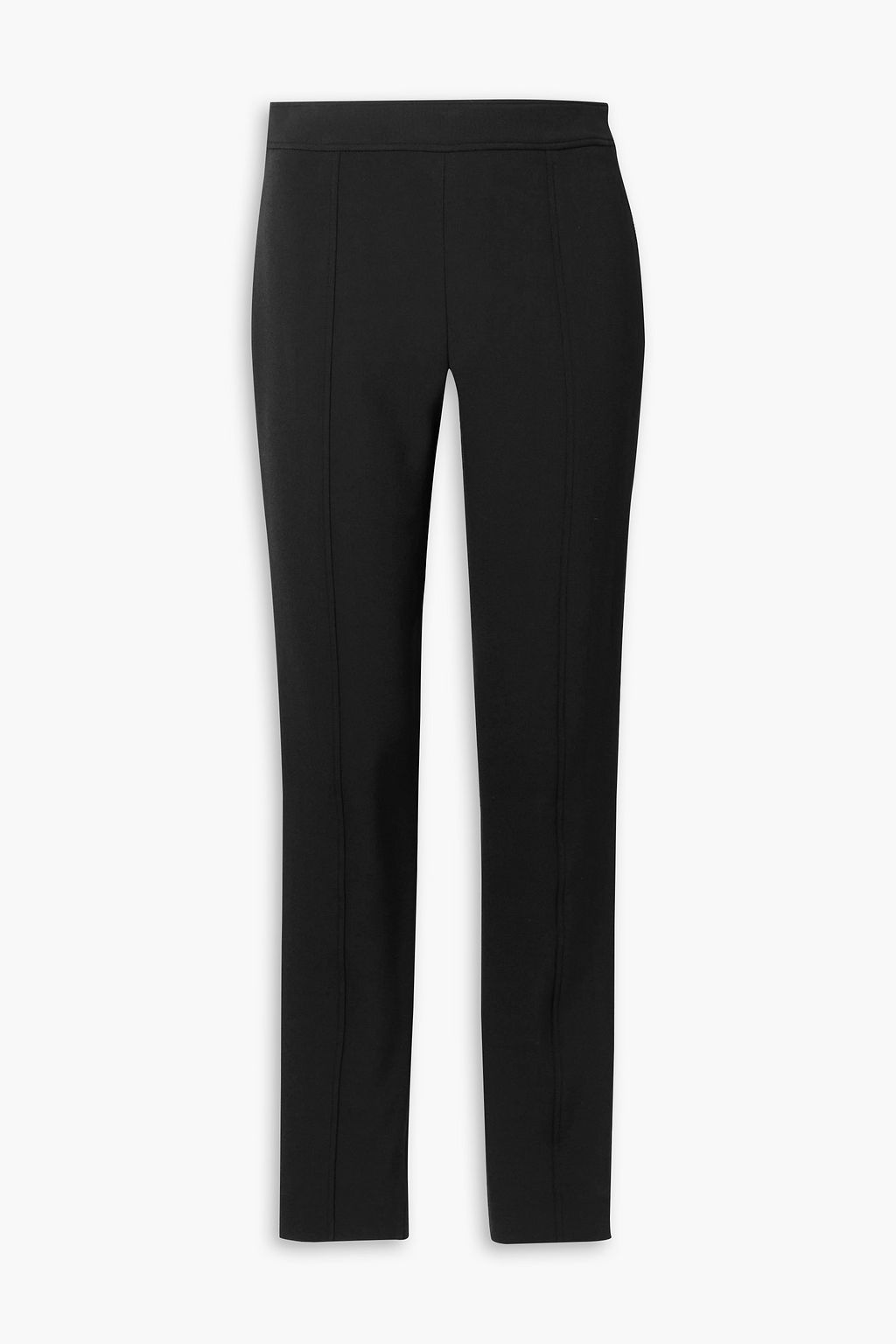 Stretch-ponte slim-leg pants