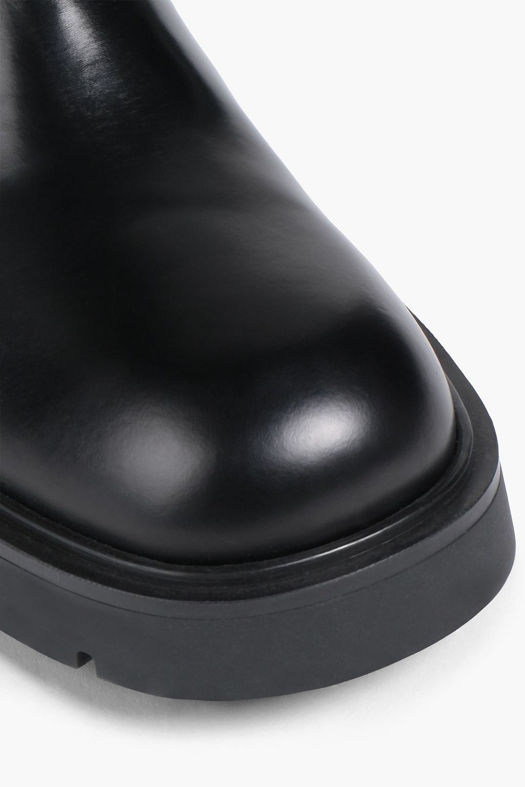 SANDRO Leather Chelsea boots