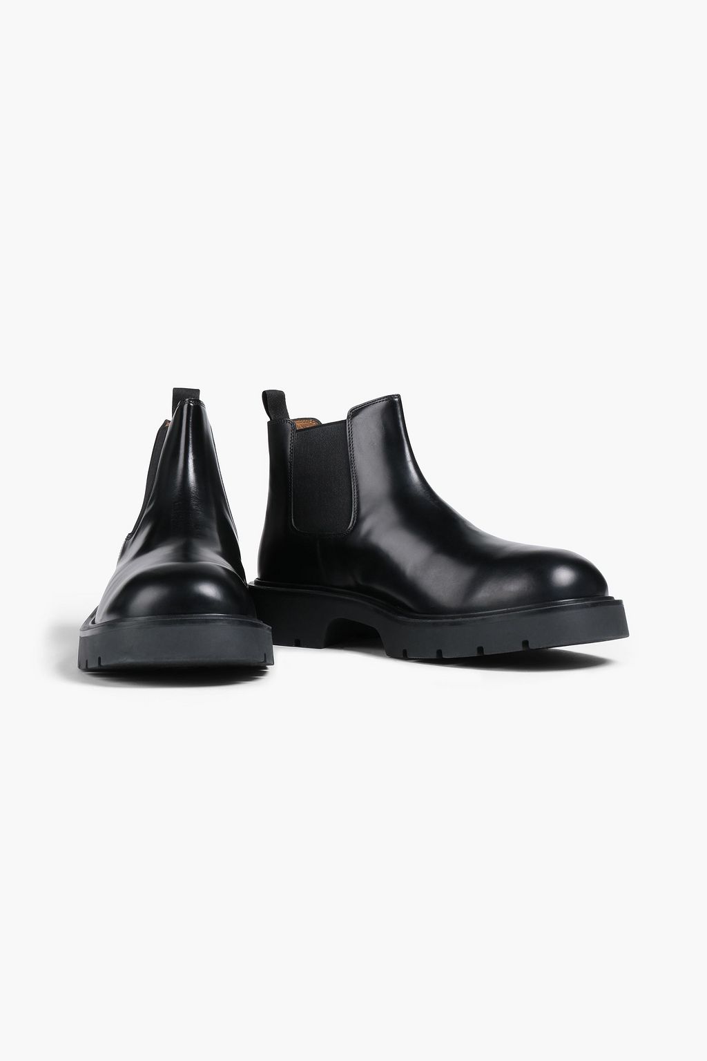 SANDRO Leather Chelsea boots