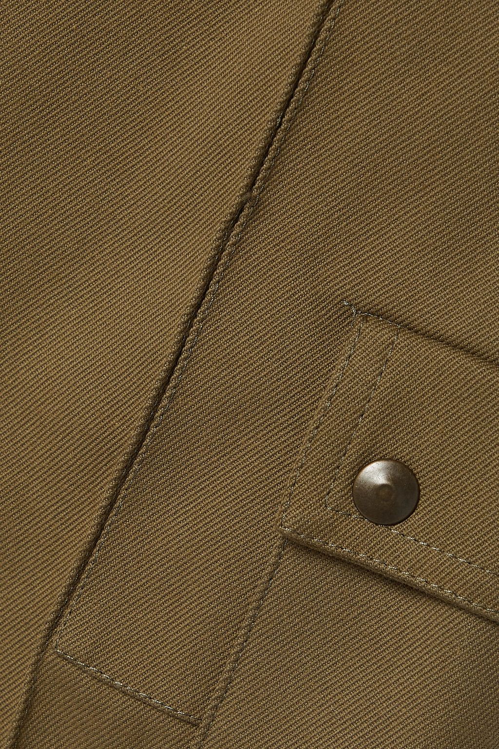 PETAR PETROV Gian stretch cotton-blend twill straight-leg pants