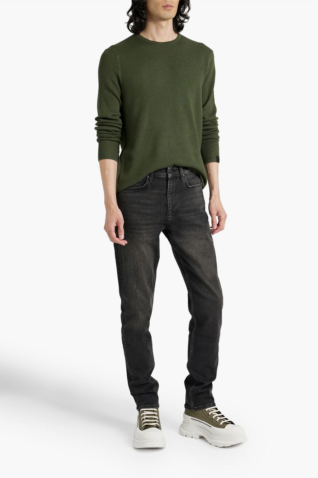 RAG & BONE Fit 2 slim-fit faded denim jeans