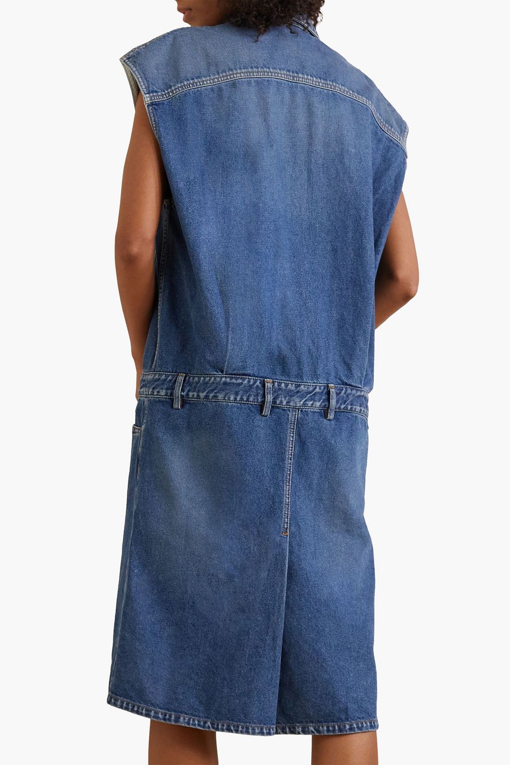 PETAR PETROV Alica denim shirt dress