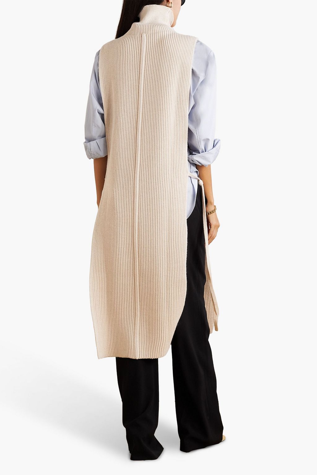 PETER DO Ribbed merino wool tunic
