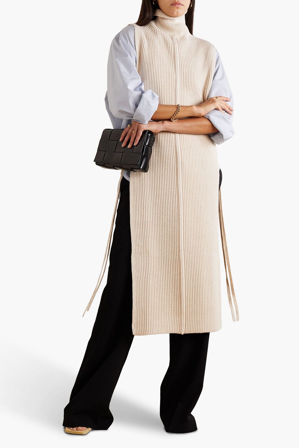 PETER DO Ribbed merino wool tunic
