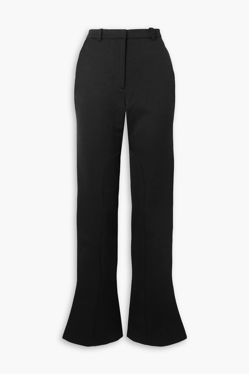 WALES BONNER Coltrane wool and cotton-blend drill flared pants